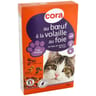 Cora croquettes chat boeuf adulte 400g