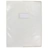 Cora protège cahier 24x32 pvc 15/100 avec rabats incolore assorti