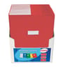 Cora protège cahier 24x32 pvc avec rabats 15/100 rouge