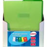 Cora protège cahier 24x32 pvc avec rabats 15/100 vert