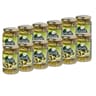 Cora olives vertes dénoyautées bocal 37cl x 12 1920g