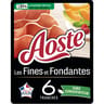 Aoste fines et fondantes nature 6 tranches 100G