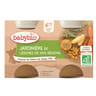 Babybio jardinière légumes sans gluten dès 4 mois 2x130g