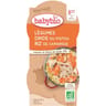 Babybio bol mojoté de dinde sans gluten dès 8 mois 2x 200g