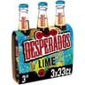 Desperados lime bière aromatisée téquila citron, citron vert, cactus 3x33cl 3%vol