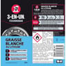 3en1 Graisse blanche lithium 250ml