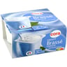 Cora yaourt brassé nature 4x125g