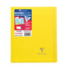 Clairefontaine kover book 17x22 cm seyes jaune translucide