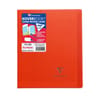 Clairefontaine kover book 17x22 cm seyes rouge eclair translucide