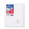 Clairefontaine kover book 17x22 cm  seyes  96 p translucide incolore