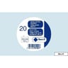 Clairefontaine 20 enveloppes visite bleu ciel 9x14 cm 120 grammes auto-adhésives