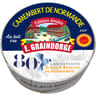 E.graindorge camembert de Normandie au lait cru aop 20% mg 250g