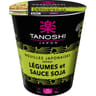 Tanoshi  nouilles cup légumes kinpira 65g