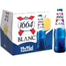 1664 Blanc bière blanche aromatisée 12x25cl 5%vol