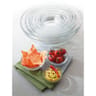 Saladier 17 cm lys empilable verre transparent