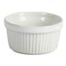 Lot de 2 ramequins 9cm coloris blanc