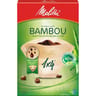 Melitta filtres 1X4 bambou x80