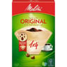 Melitta filtre 1X4 brun x80 fsc