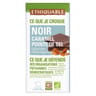 Ethiquable chocolat noir caramel pointe de sel bio 100g