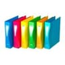 School life classeur ergo elba a4+ dos de 4.5 cm 4 anneaux ronds coloris assortis