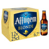 Affligem bière blonde Belge d'Abbaye depuis 1074 12 x 25 cl 6,7% Vol.