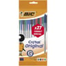 Bic stylos bille cristal 27 offerts coloris assortis