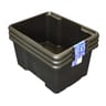 Sundis bacs noir 30l lot de 3