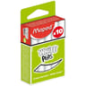 Maped craies blanches standard x 10 boîte