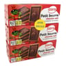 Cora petit beurre tablette noir lot de 6x150g offre spéciale