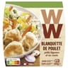 WW blanquette de poulet petits légumes et riz créole 300g