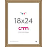 Cadre photo 18x24cm bella doré