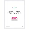 Cadre photo 50x70cm riviera blanc