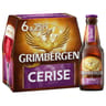 Grimbergen cerise bière d'abbaye aromatisée 6x25 cl 6%vol