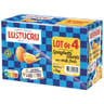 Lustucru spaghetti courts aux oeufs 250g lot de 4