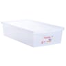 Eda boite crystaline rectangulaire 33L naturel