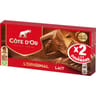 Côte d'or lait 2x200-400g