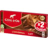 Côte d'or lait 2x200-400g