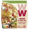 WW linguine au jambon fumé courgettes grillées et crème basilic 290g