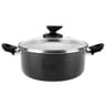 Cora faitout acier émaillé induction 24cm