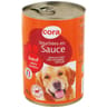 Cora bouchées en sauce boeuf pâtes carottes boite 400 g
