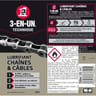 3en1 lubrifiant chaines et cables au ptfe 250 ml