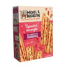 Michel et Augustin palmiers allongés aux framboises 120g