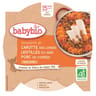 Babybio assiette lentilles porc 260g 15 mois