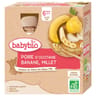 Babybio gourde poire banane millet 6 mois 4x90g