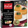 Escal 16 feuilletés aux escargots HL plat alu 170g
