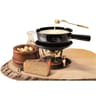 Fondue suisse moitié moitié 400g (50 %gruyère doux aop  / 50%vacherin fribourgeoisaop )