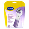 Scholl velvet smooth râpe électrique 2en1 extra exfoliante & lissante rose