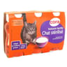 Cora boisson lactée chat stérilisé 3x200 ml