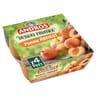 Andros spécialité de pommes et d'abricots 4x100g