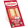 Daunat club escales gourmandes bacon grillé & fumé chèvre 190g